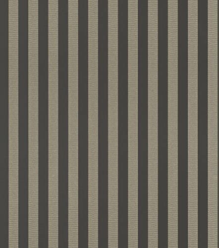 Rasch Tapeten Vliestapete (Grafisch) Schwarz goldene 10,05 m x 0,53 m Trianon XIII 570335