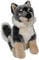 Teopet Wolf-Kuscheltier Luca 27 cm groß – Grauer Wolf stehend aus Plüsch – sehr weich - lebensecht - Realistisches Plüschtier Stofftier aus nachhaltigen Materialien - Geschenk für Babys, Kinder