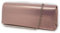 Pochette in raso oro rosa elegante cerimonia da donna ragazza signora Borsa a mano piccola Clutch borsetta tinta unita di moda matrimonio comunioni