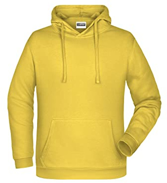 James & Nicholson Herren Basic Kapuzensweat - Klassischer Hoody mit Kängurutasche