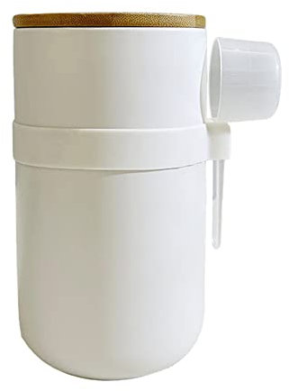 OnePine 1000ml/34 oz Vorratsdosen Keramik, Teedose Kaffeedose mit Löffel und deckel, aufbewahrungsdosen küche für Tee Kaffee Bohne Zucker Gewürz Nüsse Korn