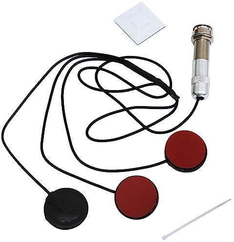 Gitarren-Tonabnehmer, Piezo-Wandler für Akustikgitarre, Ukulele, Mandoline, Instrumente, Pickup-Zubehör-Set