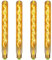 Edison Vintage Glühbirne E27 LED Dimmbar 4W Röhre Wandlampe in 30CM Länge, Retro Lampe Ideal für Steampunk-Lampen - 4 Stück