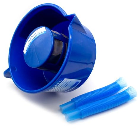 Toplionace Separatore Olio Acqua, Attrezzatura per la Separazione del Carburante per Automobili a Imbuto con Filtro per Benzina Diesel a Doppio Strato di Olio