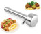 Falafel - Herramienta para hacer moldes de 4 cm, acero inoxidable, fácil de usar y limpiar, no pegajosa, prensa de albóndigas, herramienta de cocina de Oriente Medio