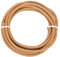 sourcing map Braided Leather Cord, 4mm Round Braided Faux Leather Necklace Cord Bolo Tie String 2 Yard for Jewelry Making Necklace Crafts Beading Braiding 7