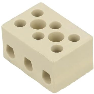 Regleta Cerámica 300ºC 16mm² 76A/450V, 45x32,5x23mm (1)