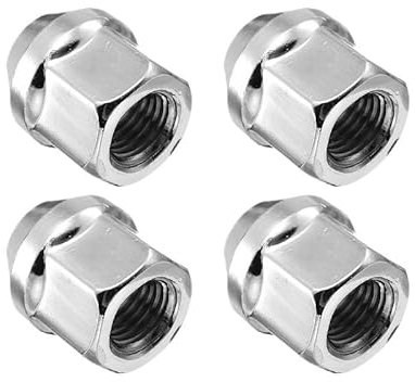 Bulloni Antifurto per Ruote,Bulloni Ruota 4 pezzi 1 pezzo Bulloni 19 mm M12 X 1,5 Dadi Cerchio in lega Adatto for Ford Adatto for FIESTA Adatto for FOCUS KA Adatto for C-MAX 1988-2014 Bulloni