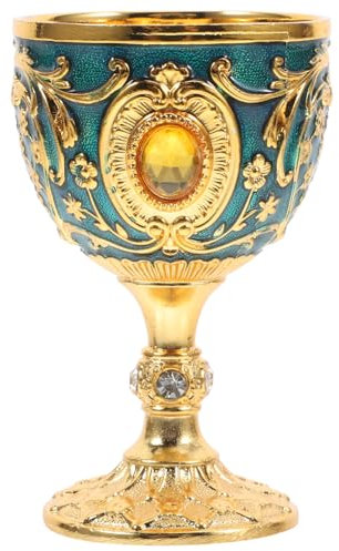 PRETYZOOM Cáliz Ceremonial De Metal Copa De Vino Única para Coleccionistas Y Decoración