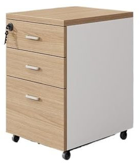 Büroschrank Büromöbel-Zubehör, Informationsschrank, Büro-Aktenschrank, Aktivitätsorganisator, Computertisch-Zubehör Dokumentenschrank(Natural)