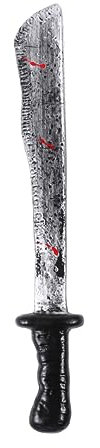 Milisten 1Pièce Accessoire Halloween Couteau De Boucher Sanglant pour Costumes De Pirate Prop Réaliste