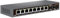 10 Port 2.5G Unmanaged Ethernet Switch, 8x 2.5G Base-T Ports, 2 x 10G SFP, für 100/1000/2500Mbps, VLAN, lüfterlos Netzwerk-Switch Desktop/Wandhalterung Design für NAS/PC, WiFi 6 Router Wireless AP