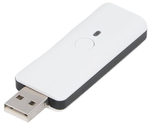 Luqeeg Adattatore e Convertitore del Controller Wireless, Adattatore per Serie X, Series S, Elite 2, PRO, Slim, Steam Deck ECC., Supporta Remap (White)