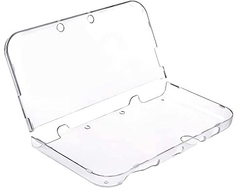 Zhixteu Custodia Trasparente per New 3DS XL LL, Custodia Rigida Trasparente in Cristallo, Custodia Protettiva per Console di Gioco, Cover Protettiva Completa