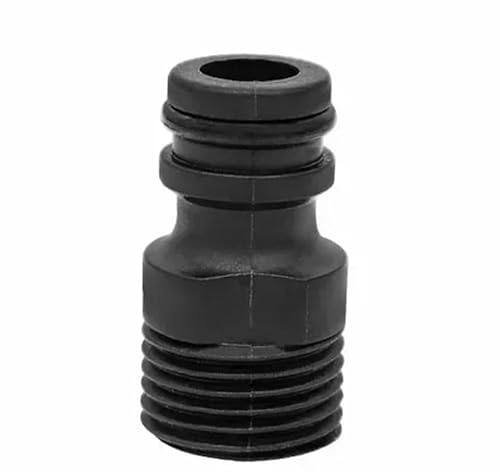 Raccord rapide fileté à 4 points for tuyau d'arrosage de jardin, 1/3/5/10 pièces(1PC)