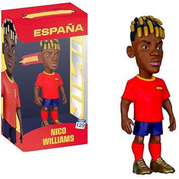 MINIX - Football Stars - Weltmeisterschaft #129 - Spanien - Williams - Sammelfigur 12 cm