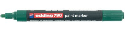 edding e-790 paint marker Kunststoff grün