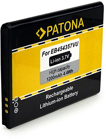 PATONA Batteria EB454357VU Compatibile con Samsung Galaxy Pocket GT-S5300, Galaxy Young Y GT-S5360 GT-S5368