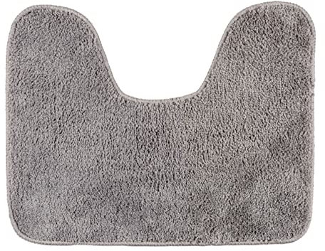 WENKO WC-Vorleger mit Ausschnitt Grey