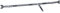 bott perfo 62626043.19V Zurrgurt mit Kunststoffhaken, Länge 2500mm, mit Klemmschloss