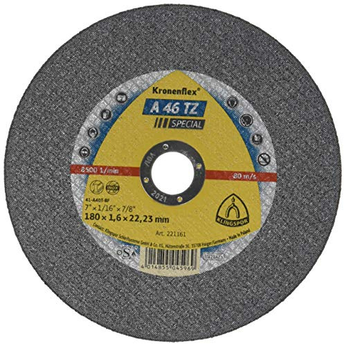 Klingspor A 46 TZ Trennscheiben 221161 - 180 x 1,6 x 22,23 mm