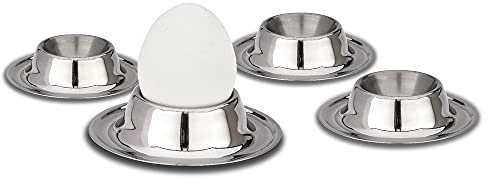 Weis Eierbecher, Edelstahl, Silber, 8,5x2 cm, 4