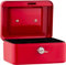 NEU!! SAX Geldkassette 15,2x11,5x8 cm, Münzeinsatz, ROT