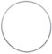 HOOPOMANIA Hula Hoop Rohling 16mm [100cm - weiß] einfarbiger Hula Hoop Reifen aus HDPE