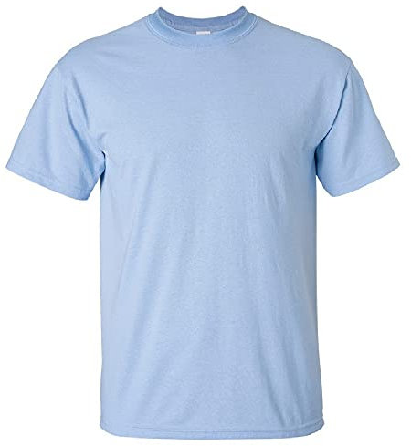 Gildan Mens Ultra Cotton Short Sleeve T-Shirt (M) (Light Blue)