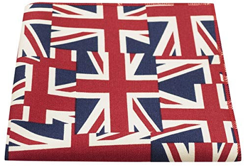 Union-Jack-Taschentuch für Herren, Einstecktuch, Großbritannien, mehrfarbig, Standard