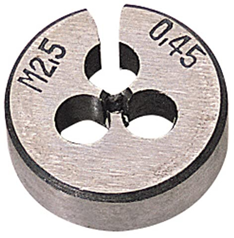 Draper 83804 M2.5 x 0.45 Circular Split Dies