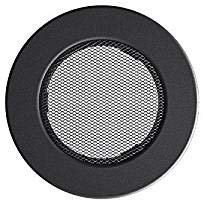 Warmluftgitter Rund Grau Ofen Kaminofen Kamingitter DN100, DN125, DN150 Auswahl Größe Rund-DN125-Grau