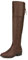 DREAM PAIRS Donna Stivali Alti Stivali Donna sopra Il Ginocchio con Zip Fashion Casual Stivali Alti al Ginocchio,Size 36.5,Marrone,LEI