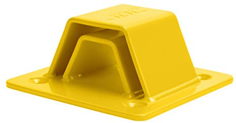 JDC Anclaje Al Suelo De Acero Endurecido De Alta Resistencia para Motocicleta - Sphere Pro - Amarillo