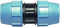HYDROBIL Raccordo Idraulico MDPE per Tubi d'Acqua, Manicotto 25mm x 25mm, per Tubi in Plastica MDPE, 16 Bar, Temperatura Massima 45°C, Raccordi a Compressione