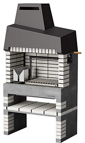 California Holz- und Holzkohlegrill argentinischer Stil