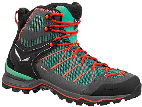 Salewa, Mountain Trainer Lite Mid Gore-Tex Damenwanderstiefel, Grün, 40