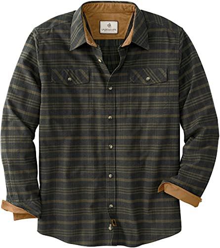 Legendary Whitetails Men's Legendary Flannel Shirt, Cool Army Melange, X-Large