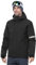 33,000ft Herren Skijacke Wasserdichte Winddichte Warme Outdoorjacke Winterjacke Funktionsjacke Atmungsaktive Snowboardjacke Softshell Jacke mit Kapuze, Schwarz XXL