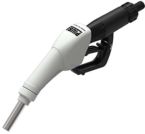 Piusi Automatische AdBlue/Urea/DEF Zapfpistole für Durchflussraten bis zu 45 l/min mit automatischem Auslöser, 3,5 bar Druck, 19 mm Auslauf und 3/4 BSP Anschluss | SB325_X F0061700A