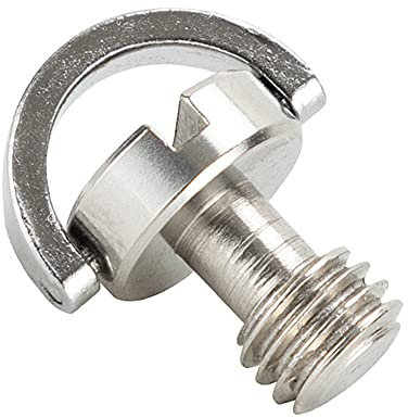 Runxingfu 3/8 Zoll Gewinde D-Ring Montage Schraube Stativ Einbeinstativ Kamera Befestigung Schrauben Schnellverschluss Platte Adapter