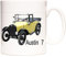 Stoneys Badges 11OZ Austin 7 Car Mug for Tea or Coffee, White