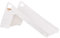 KiddyMoon Toboggan en Bois pour Enfants 2 en 1 Chaise Bébé, Grand, Blanc
