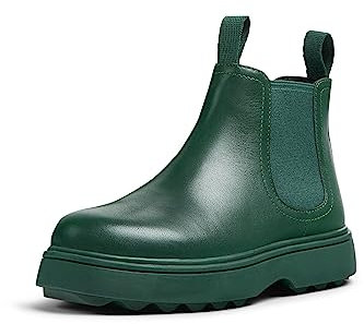 Camper Norte K900149, Botas cortas al tobillo Unisex niños, Verde 015, 30 EU