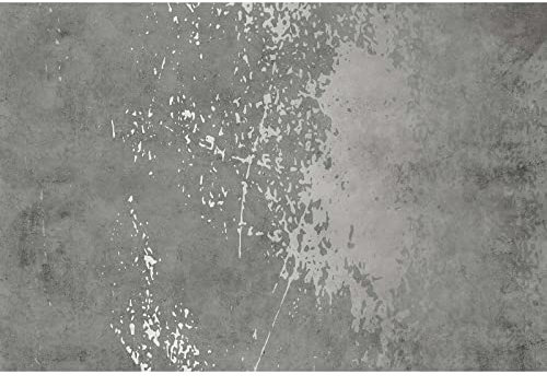 BRICOFLOR | Grau Fototapete | Industrielook Tapete grau silber | Tapete Tropical Green Forest | Tapete Grüne Pflanzen Forest Ideal für das Schlafzimmer | 200 g/m² Premium-Vlies | 270 x 400 cm