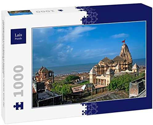 Lais Puzzle Tempel von Lord Shiva in Somnath, Gujarat, Einer der berühmtesten Jyotirlinga Indiens 1000 Teile
