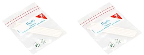 Läufer 12426 Ersatzradierer für Radierstift, 5 Radiergummi im Beutel, Durchmesser 4 mm, Länge 100 mm (Packung mit 2)