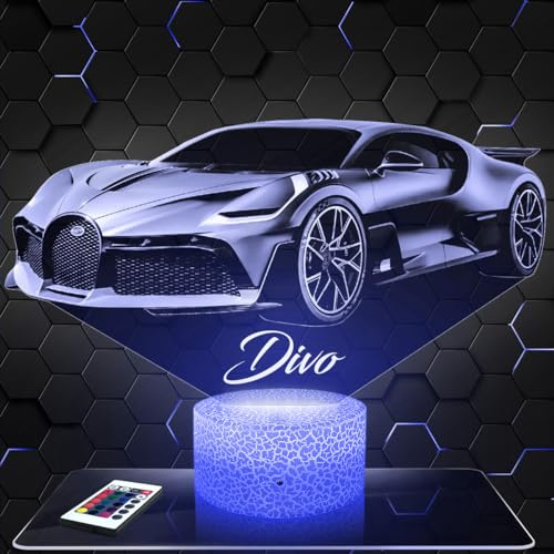 Lampephoto.fr - Lampe Buga Divo Tuning 3D Touch Nachtlicht Supercar
