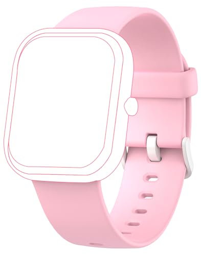 Slothcloud Kinder Fitness Tracker Uhrenarmband, Ersatz-Uhrenarmbänder für H97 (Rosa)