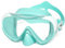Kinder Taucherbrille, Kinder-Schwimmmaske 180° Anti-Fog-Tauchmaske, Kinder-Schwimmbrille mit Nasenabdeckung Auslaufsichere Schwimmbrille Anti-Shattered Lens für Jugendliche 4-15 (Mintgrün)